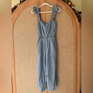 Abercrombie & Fitch light denim Romper sz XSP